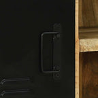 Gabinete de banco Marrón Madera maciza de Mango
