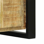Gabinete de banco Marrón Madera maciza de Mango