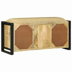Gabinete de banco Marrón Madera maciza de Mango