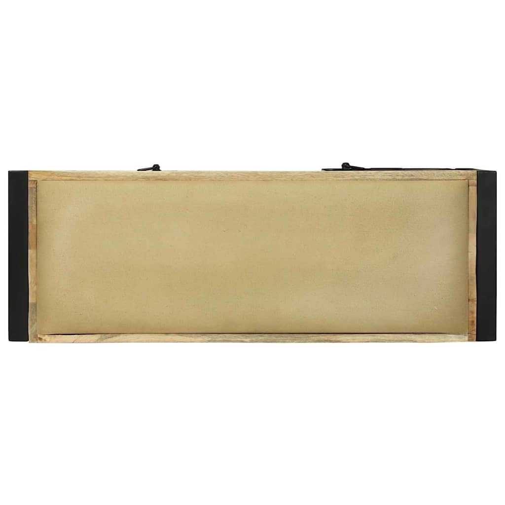 Gabinete de banco Marrón Madera maciza de Mango