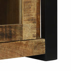 Mueble de Cuarto de Baño Marrón Madera de mango maciza