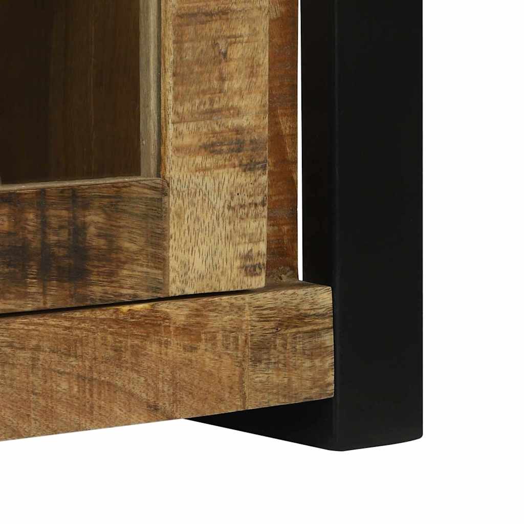 Mueble de Cuarto de Baño Marrón Madera de mango maciza