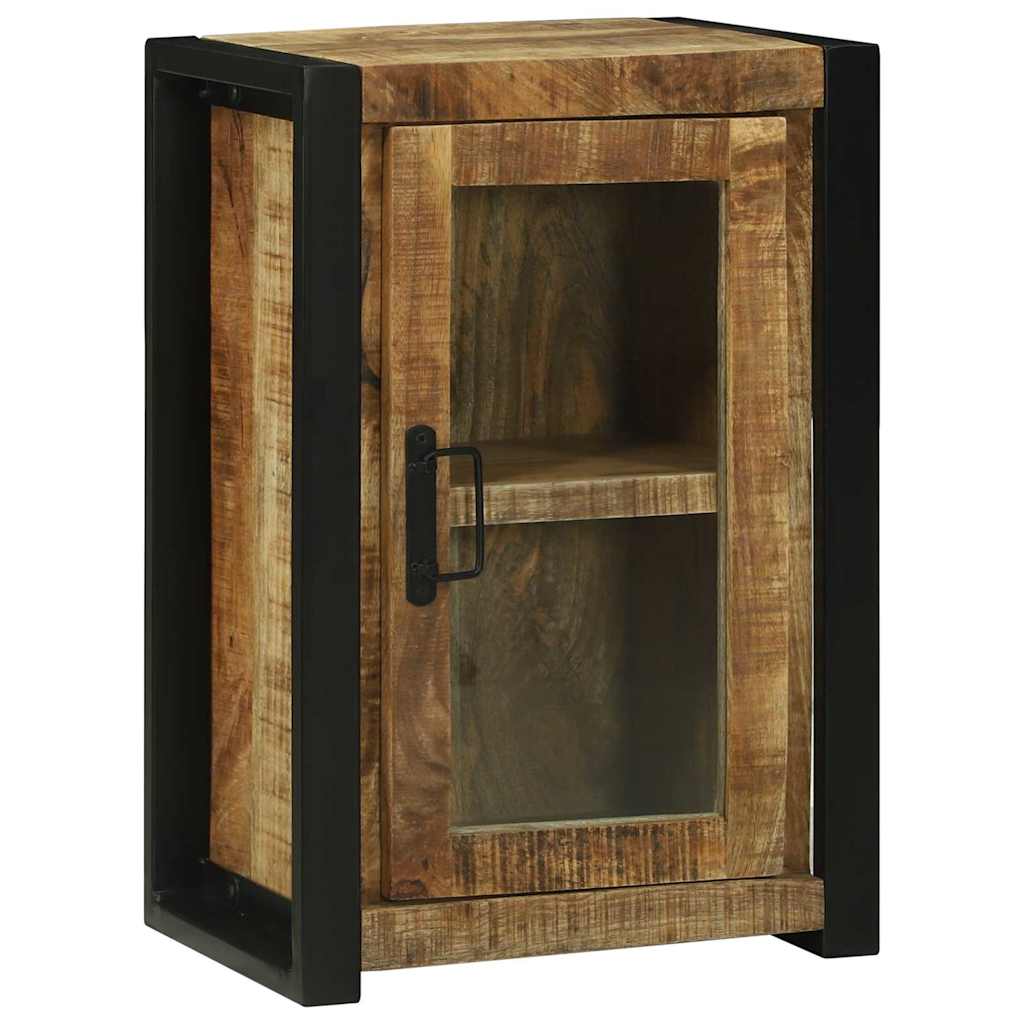 Mueble de Cuarto de Baño Marrón Madera de mango maciza