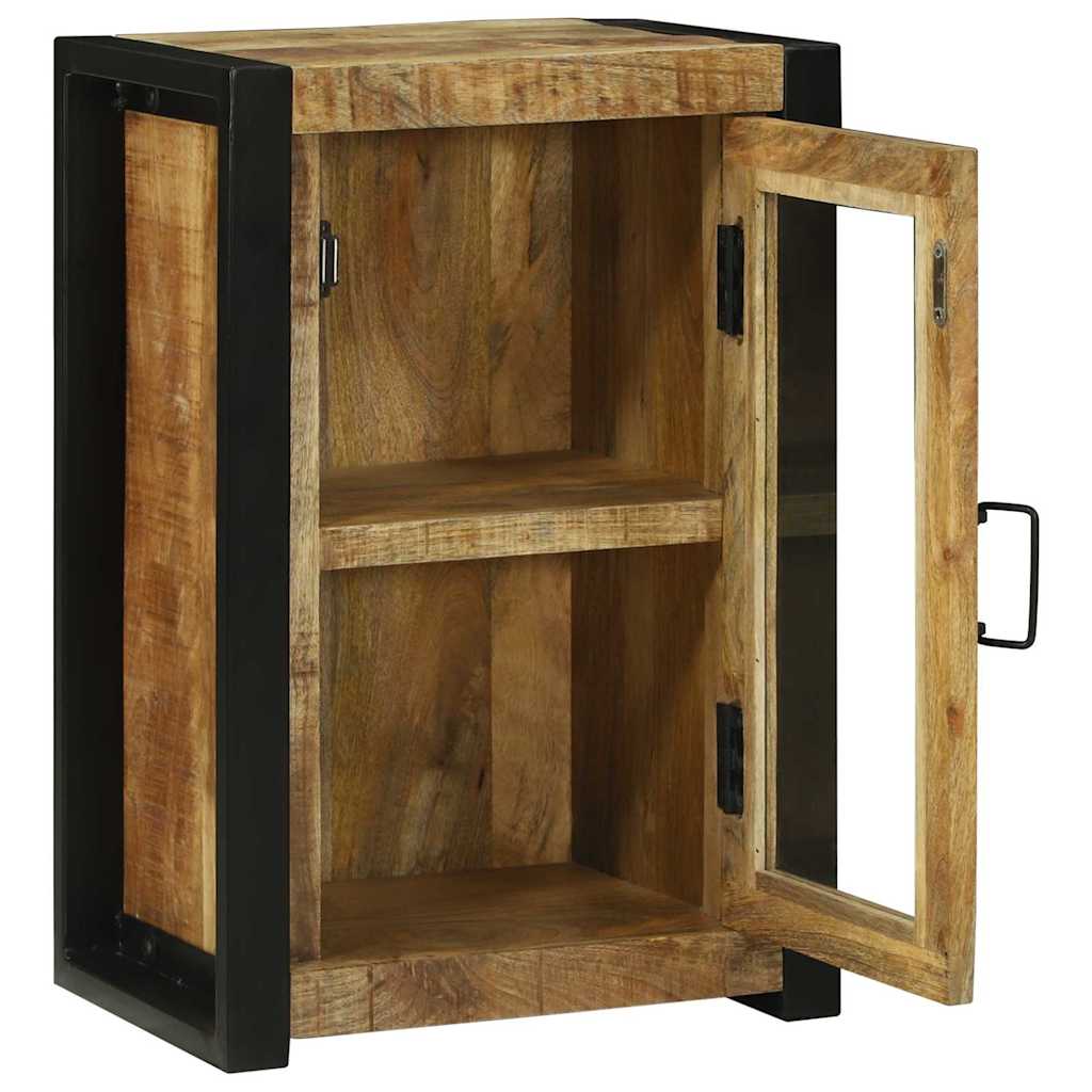 Mueble de Cuarto de Baño Marrón Madera de mango maciza