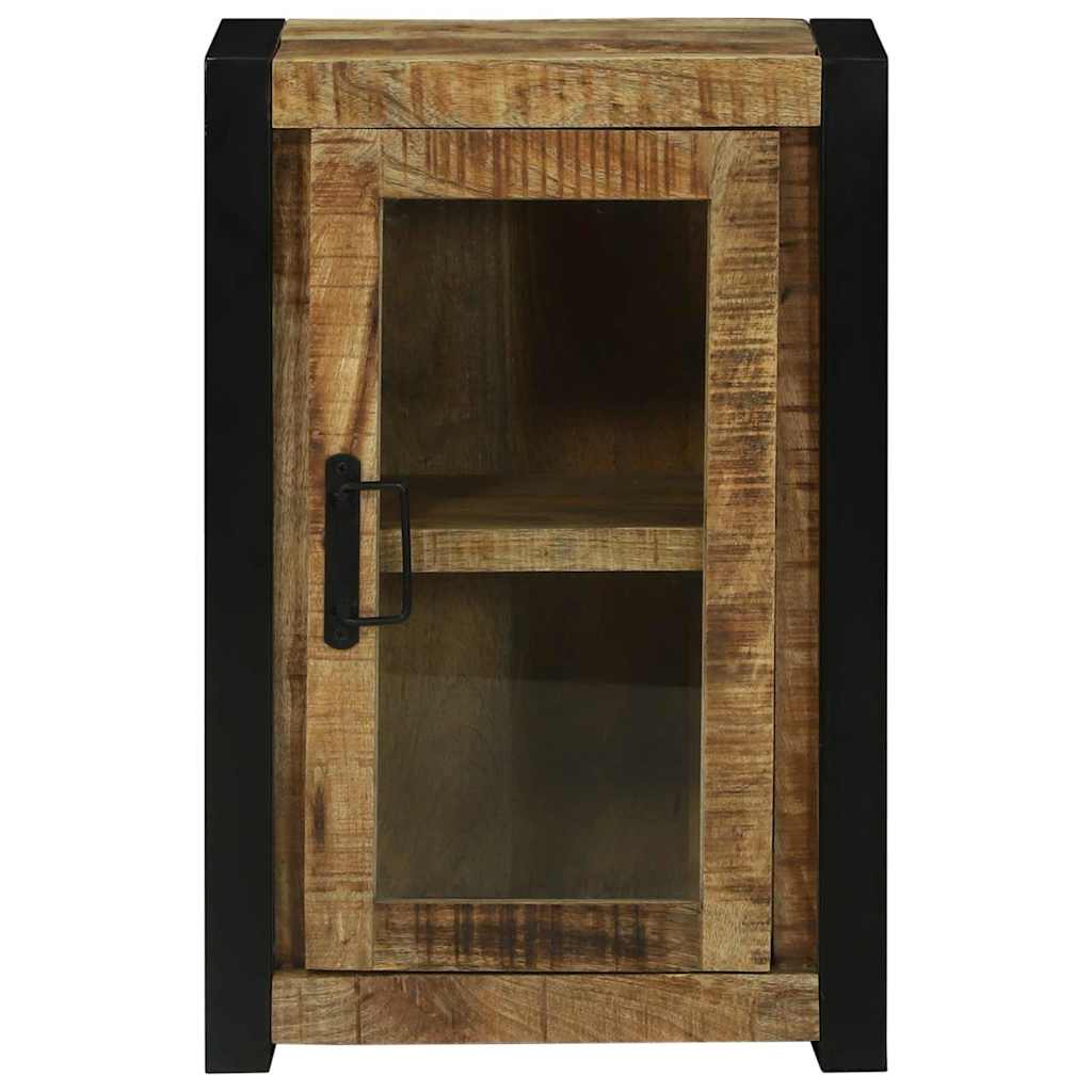 Mueble de Cuarto de Baño Marrón Madera de mango maciza