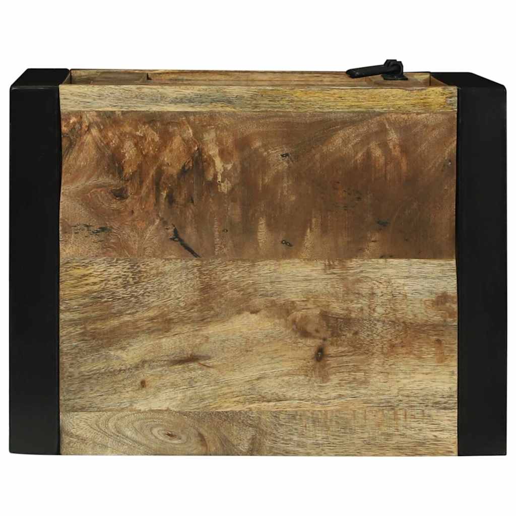 Mueble de Cuarto de Baño Marrón Madera de mango maciza