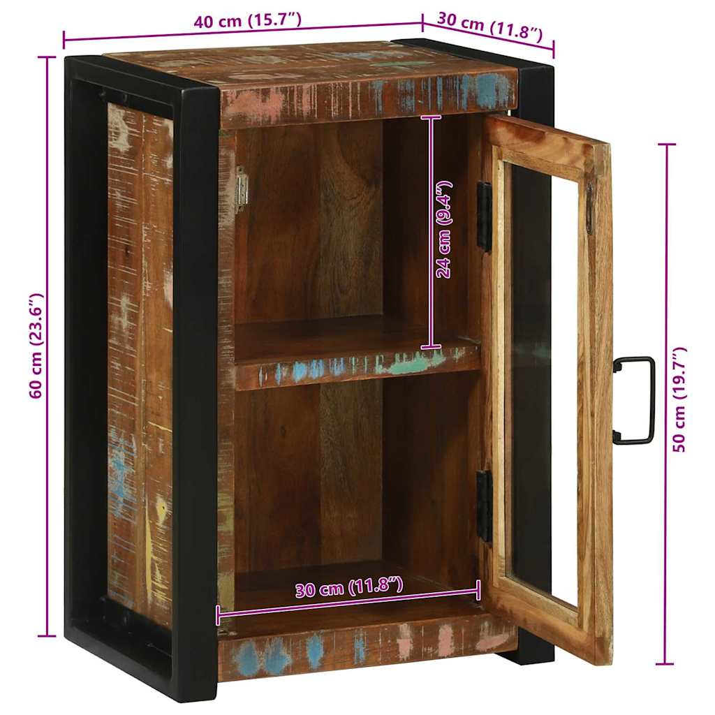 Mueble de Cuarto de Baño Marrón Madera sólida recuperada