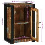 Mueble de Cuarto de Baño Marrón Madera sólida recuperada