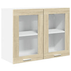 Conjunto de armarios de cocina "Lyon" de 7 piezas de madera de ingeniería de roble Sonoma