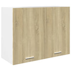 Conjunto de armarios de cocina "Lyon" de 7 piezas de madera de ingeniería de roble Sonoma