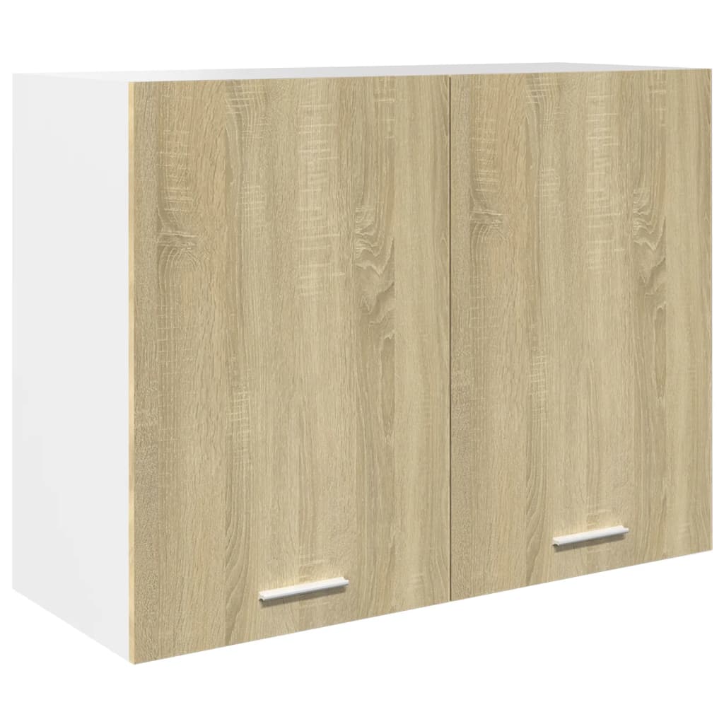 Conjunto de armarios de cocina "Lyon" de 7 piezas de madera de ingeniería de roble Sonoma