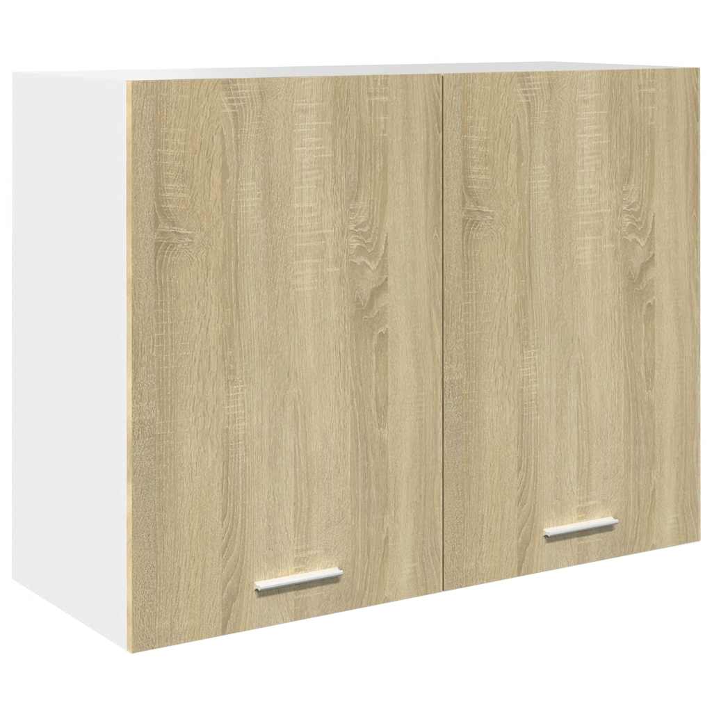 Conjunto de armarios de cocina "Lyon" de 7 piezas de madera de ingeniería de roble Sonoma