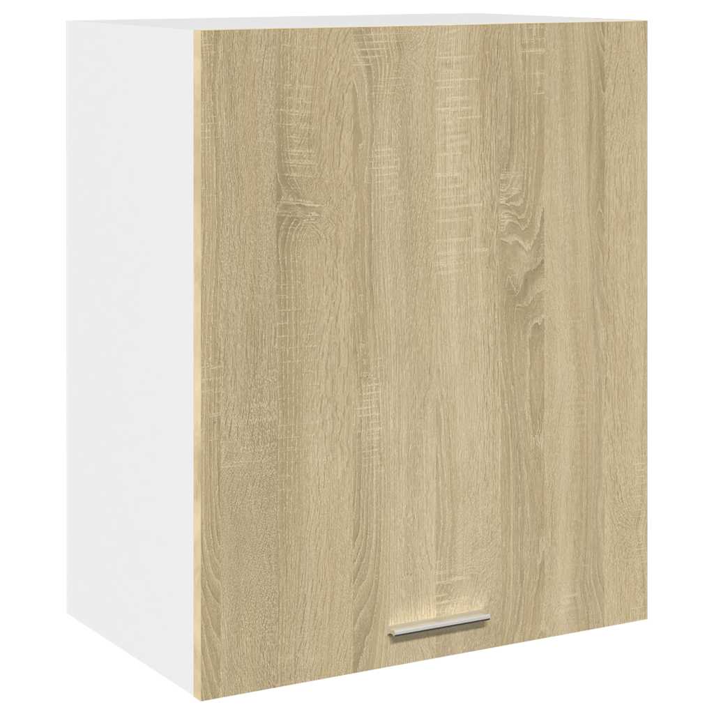 Conjunto de armarios de cocina "Lyon" de 7 piezas de madera de ingeniería de roble Sonoma