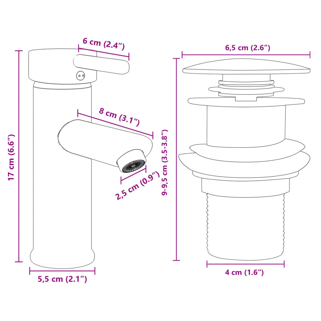 Set de mueble de baño 2 piezas cerámica y madera de ingeniería