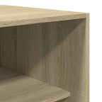 Armario de madera de ingeniería roble Sonoma 80x50x200 cm