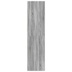 Armario de madera de ingeniería gris Sonoma 50x50x200 cm