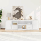 Mueble de esquina madera de ingeniería blanco 160x40x45 cm