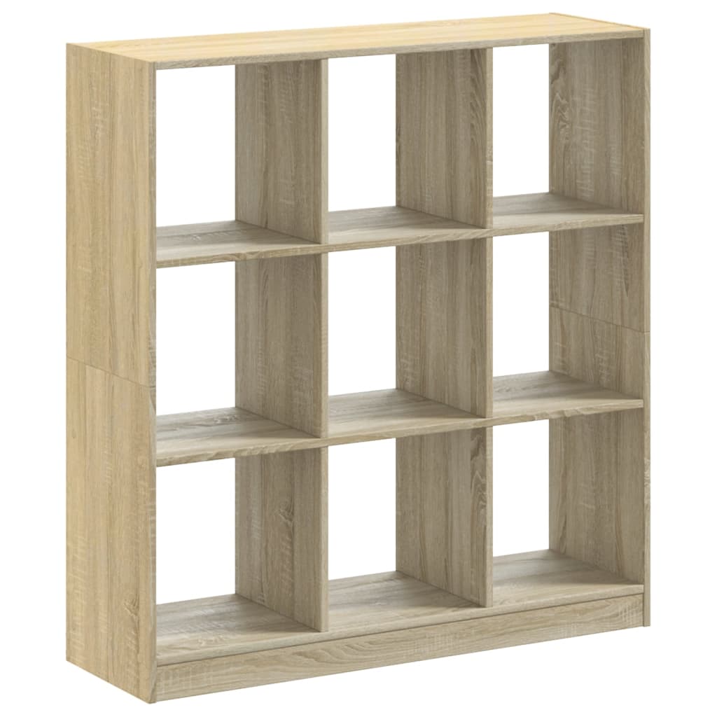 Estantería de madera de ingeniería roble Sonoma 102x32x108 cm