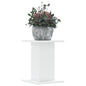 Plant stands 2 pcs engineered wood white 17x17x60 cm