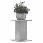 Plant stands 2 pcs engineered wood white 17x17x60 cm