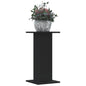 Plant stands 2 pcs engineered wood white 17x17x60 cm
