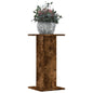 Plant stands 2 pcs engineered wood white 17x17x60 cm