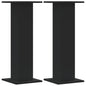 Plant stands 2 pcs engineered wood white 17x17x60 cm