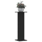 Plant stands 2 pcs engineered wood white 17x17x60 cm
