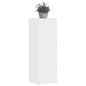 Plant stands 2 pcs engineered wood white 17x17x60 cm