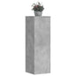 Plant stands 2 pcs engineered wood white 17x17x60 cm