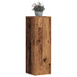Plant stands 2 pcs engineered wood white 17x17x60 cm