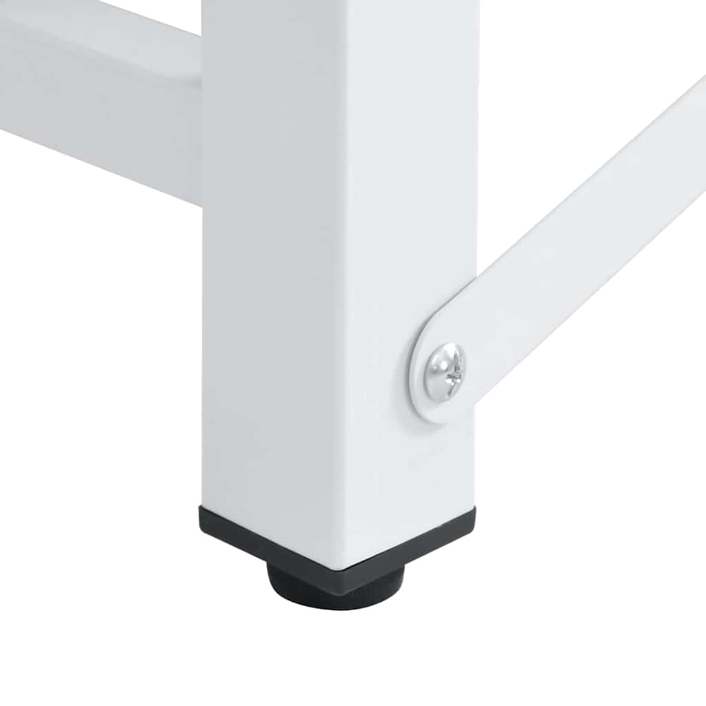 Soporte pedestal para lavadora con estante extraíble blanco