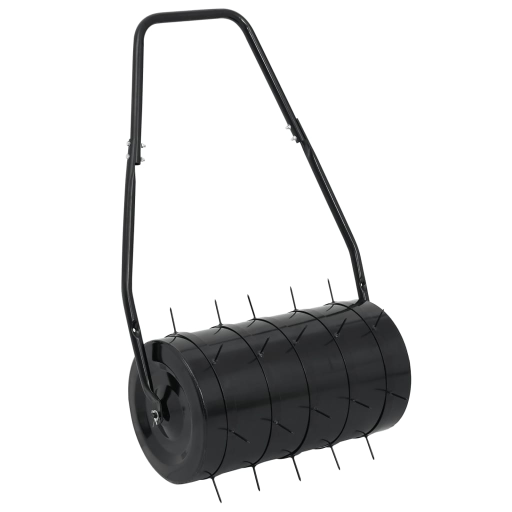 42L Steel and Iron Tow-Behind Lawn Roller with Aerator Clamps