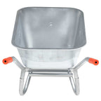 Carretilla 90 L 150 kg acero galvanizado y plástico