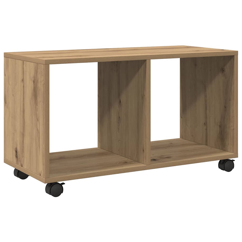 Armario con ruedas madera ingeniería artisian 72x33x42,5 cm