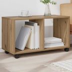 Armario con ruedas madera ingeniería artisian 72x33x42,5 cm
