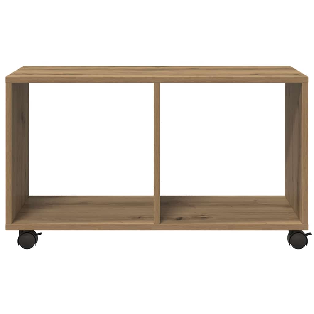Armario con ruedas madera ingeniería artisian 72x33x42,5 cm