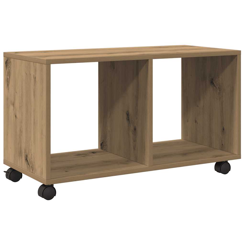 Armario con ruedas madera ingeniería artisian 72x33x42,5 cm