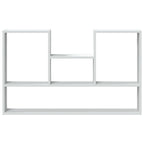 Estante de pared blanco 99x15x60 cm madera de ingeniería