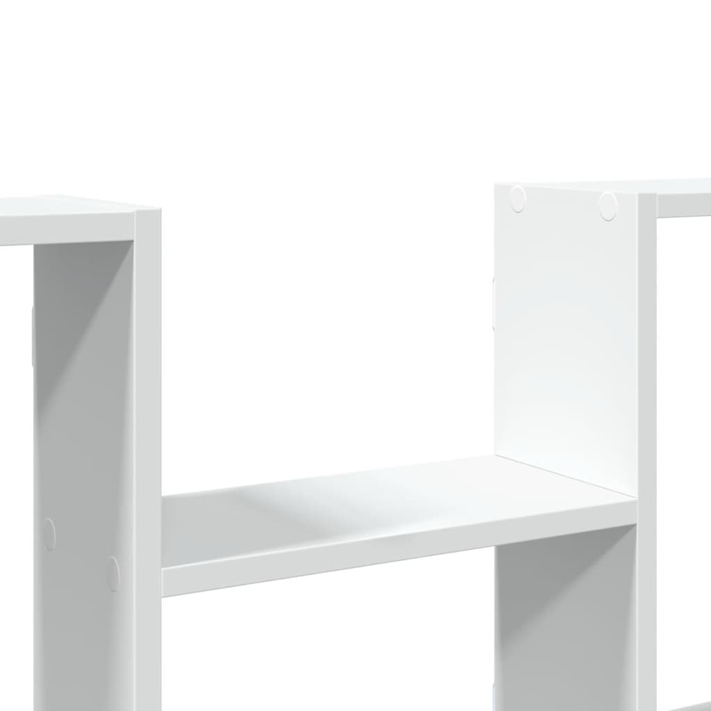 Estante de pared blanco 99x15x60 cm madera de ingeniería