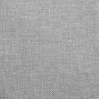 Sillón de relax con reposapiés tela gris nube