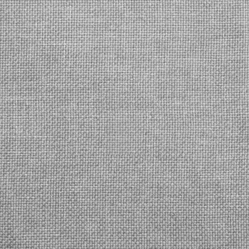 Mecedora con reposapiés de tela gris nube