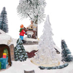 Centro de Mesa Navideño Multicolor 23,5 x 16 x 18,5 cm Resina
