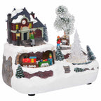 Centro de Mesa Navideño Multicolor 23,5 x 16 x 18,5 cm Resina