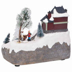Centro de Mesa Navideño Multicolor 23,5 x 16 x 18,5 cm Resina