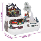 Centro de Mesa Navideño Multicolor 23,5 x 16 x 18,5 cm Resina
