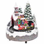 Centro de Mesa Navideño Multicolor 16 x 16 x 19 cm Resina