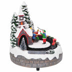 Centro de Mesa Navideño Multicolor 16 x 16 x 19 cm Resina