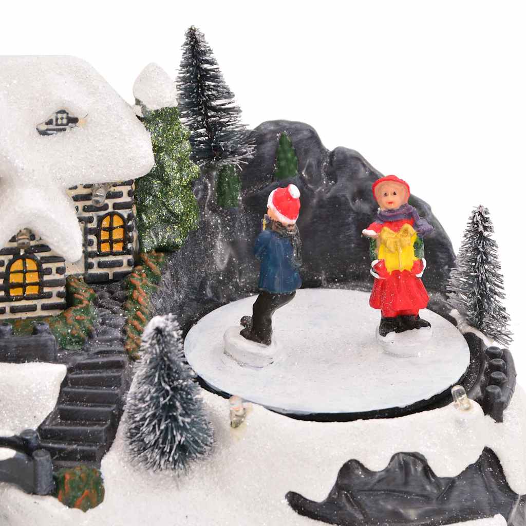 Centro de Mesa Navideño Multicolor 16 x 11,5 x 13 cm Plástico