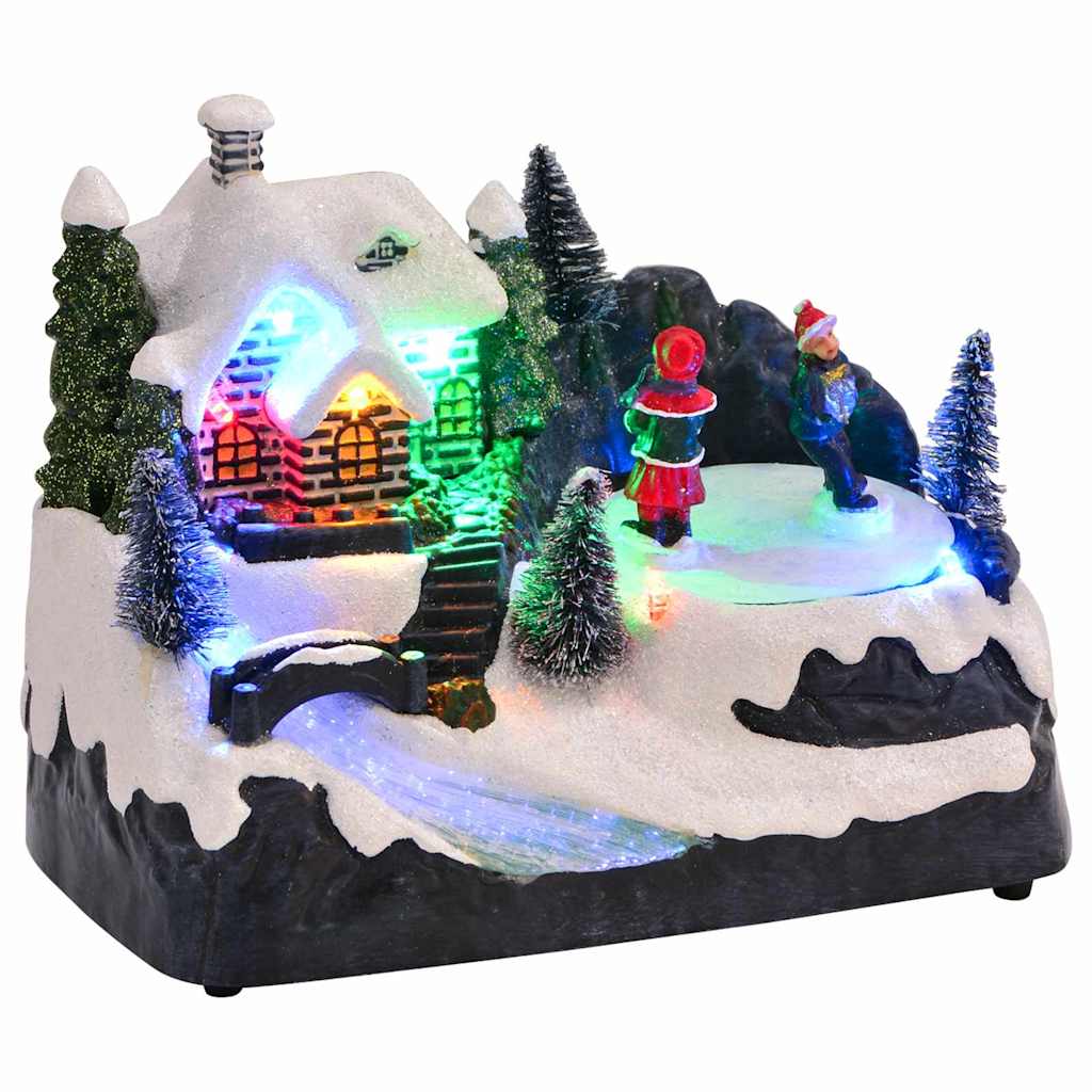 Centro de Mesa Navideño Multicolor 16 x 11,5 x 13 cm Plástico